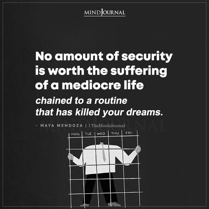 No Amount Of Security Is Worth The Suffering