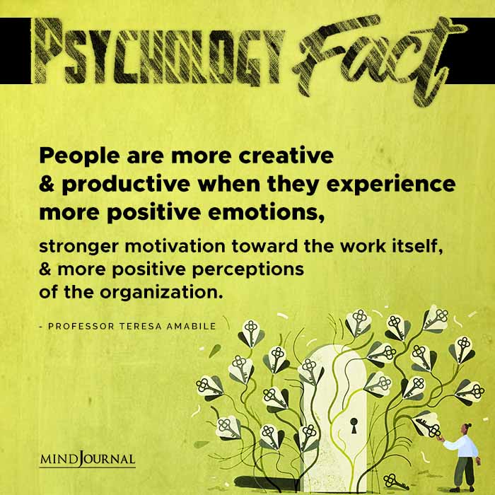 People Are More Creative And Productive When They
