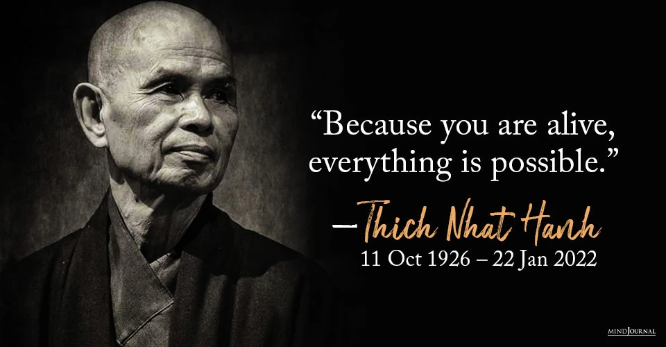 Powerful Thich Nhat Hanh Quotes