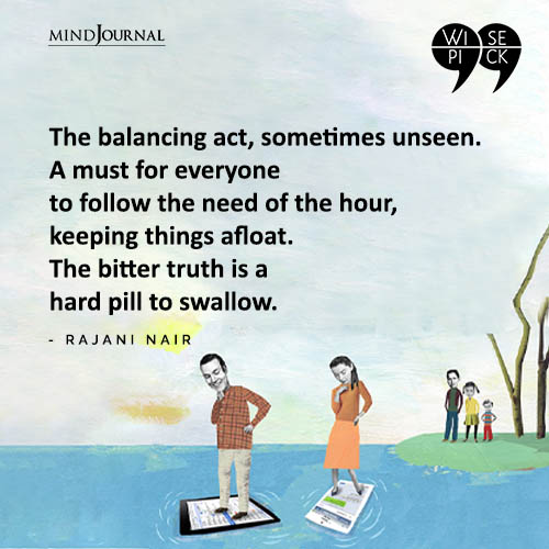 Rajani Nair The balancing act