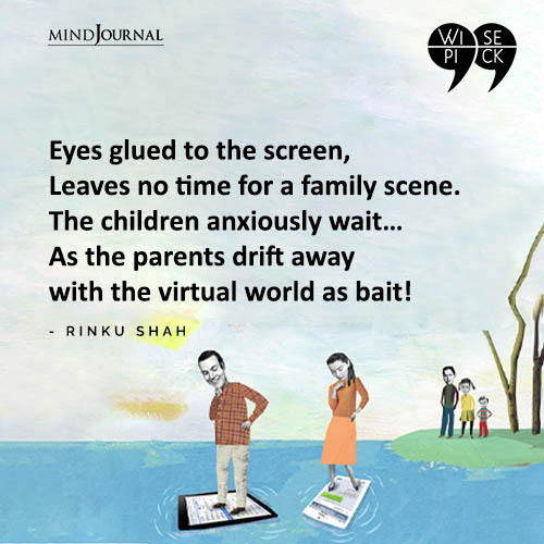 Rinku Shah Eyes glued to the screen