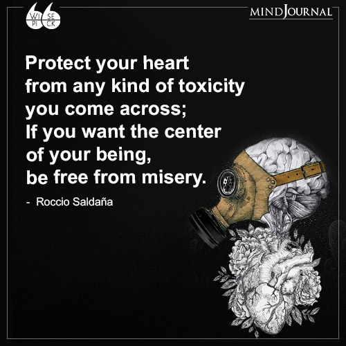 Roccio Saldaña Protect your heart