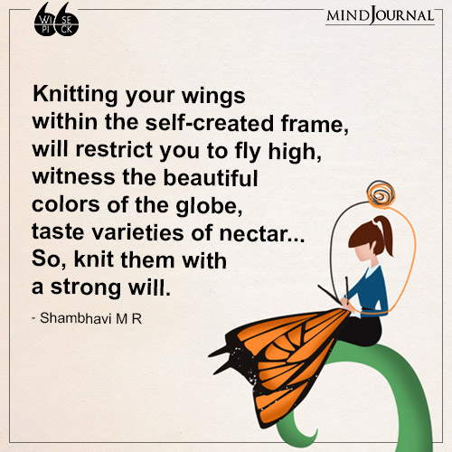 Shambhavi M R Knitting your wings