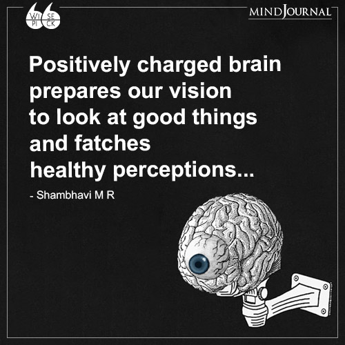 Shambhavi M R Positively charged brain