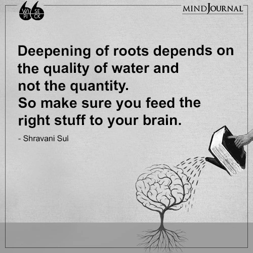 Shravani Sul Deepening of roots depends on