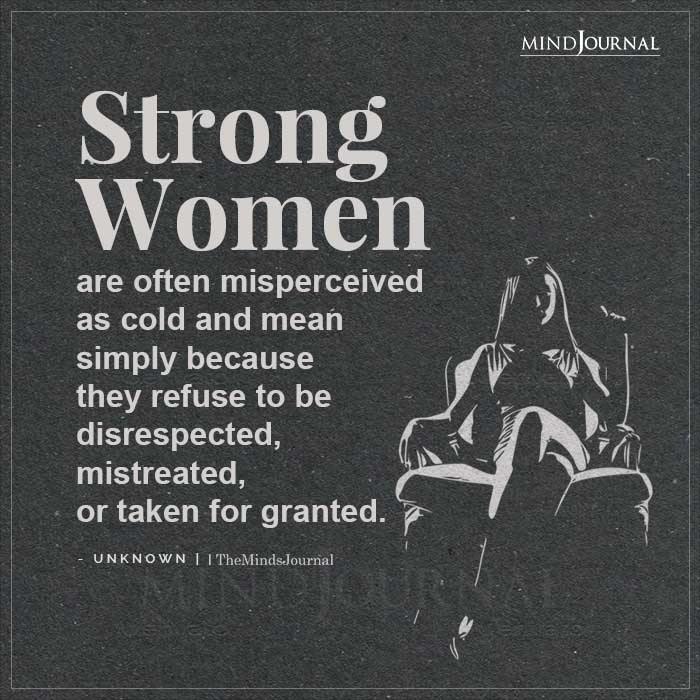Strong Women Are Often Misperceived As Cold And Mean