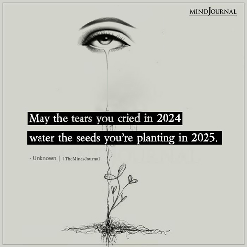 The Tears You Cried In 2024