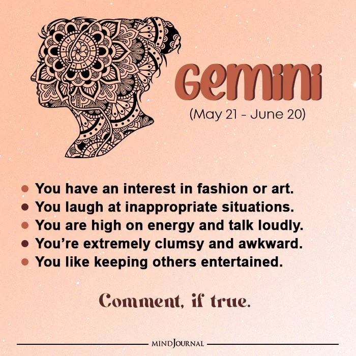 Things Notice Yourself Zodiac Sign Gemini