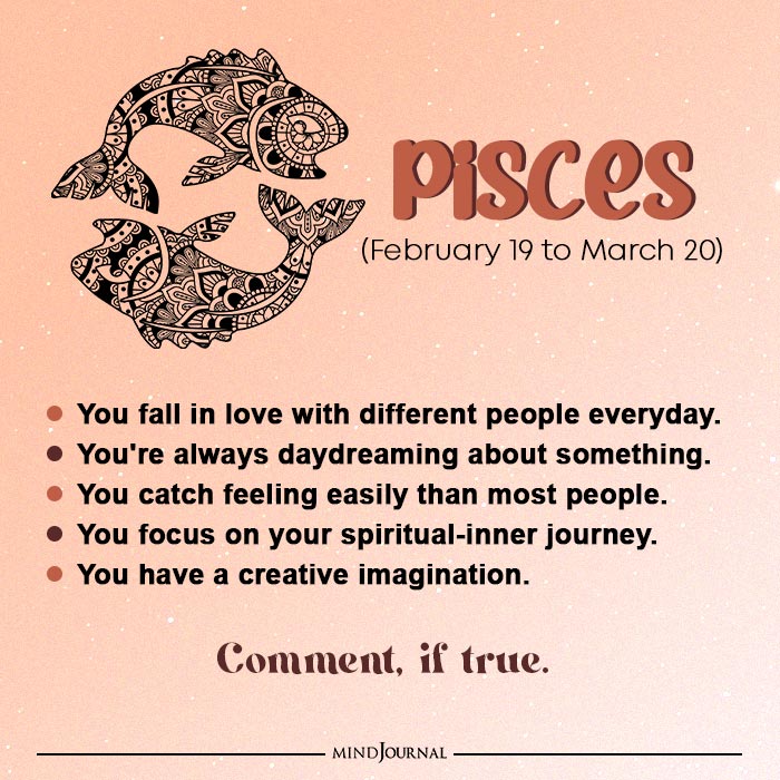 Things Notice Yourself Zodiac Sign Pisces