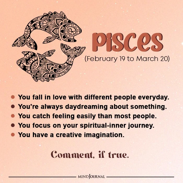 Things Notice Yourself Zodiac Sign Pisces