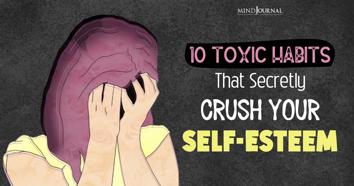 Low Self-Esteem And Self-Worth And Toxic Reasons