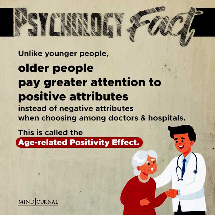 Unlike Younger People Older People Pay Greater Attention