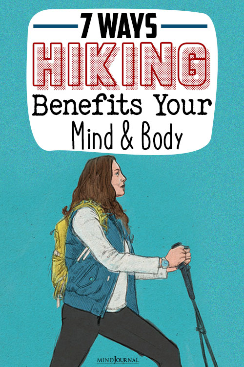 Ways Hiking Benefits Body Mind Spirit pin