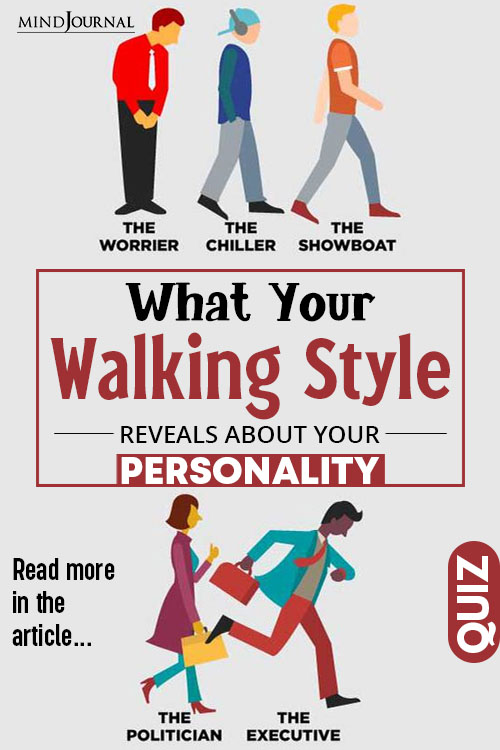 What Walking Style Reveals About Personality pin
