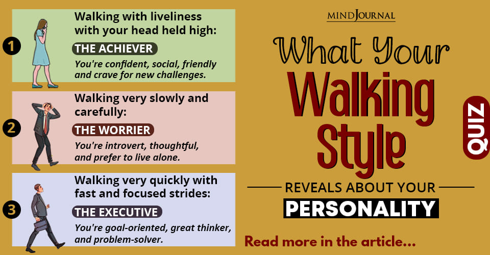 What Your Walking Style Reveals About Your Personality