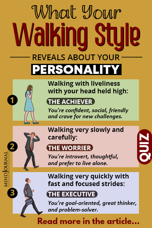 What Walking Style Reveals About Your Personality pin