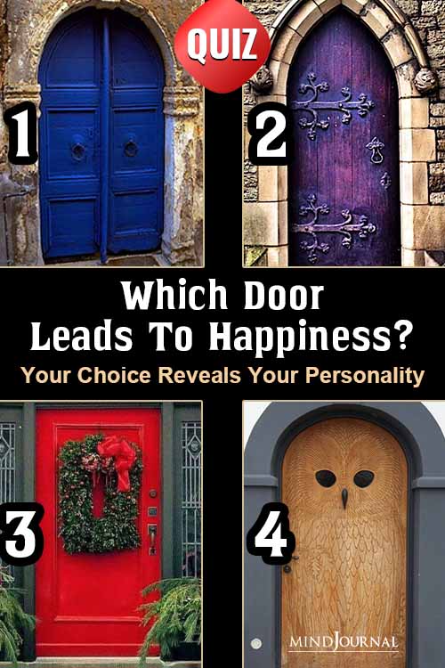 Which Door Leads To Happiness pin