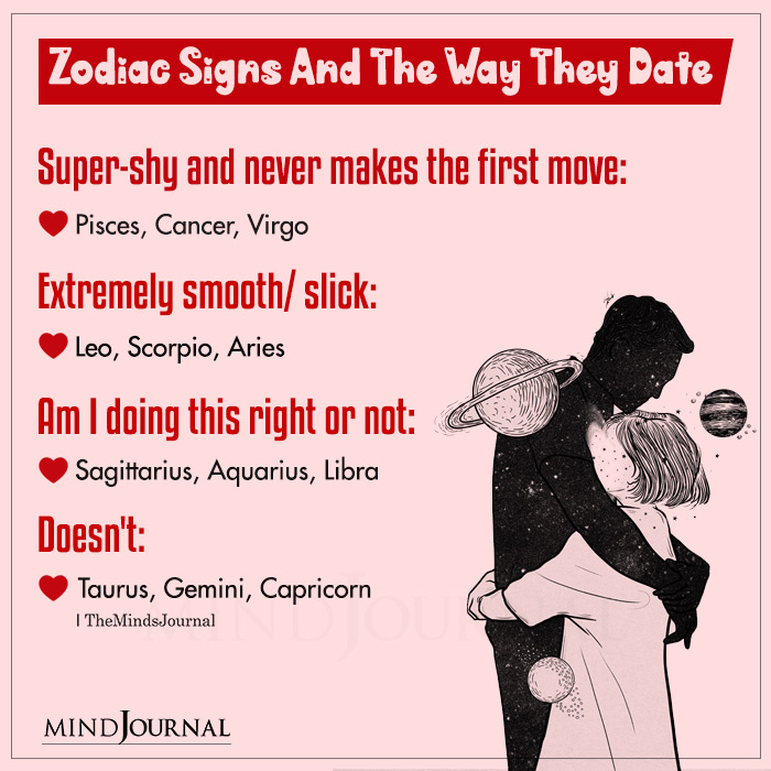 Zodiac Signs And The Way They Date
