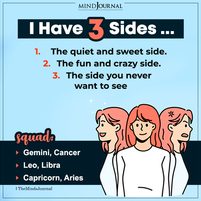 Zodiac Signs That Have 3 Sides