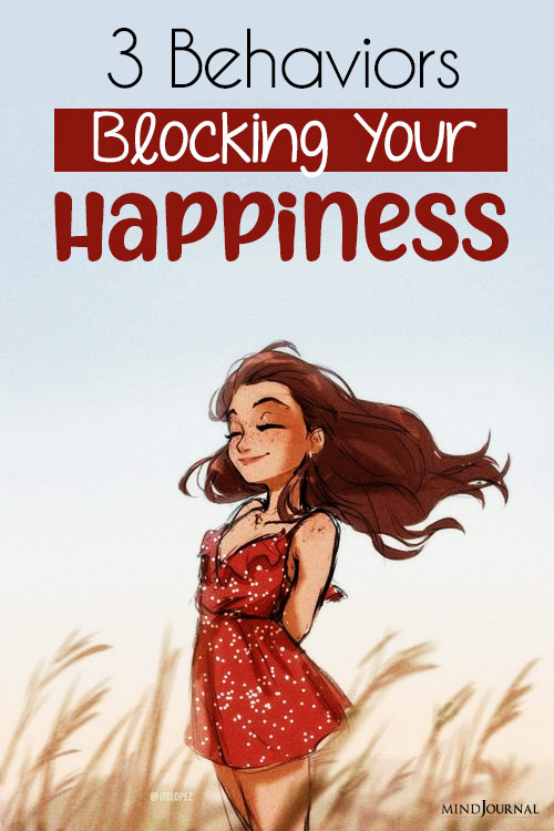 behaviors blocking your happiness pin