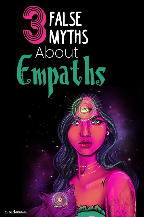 false myths about empaths pin