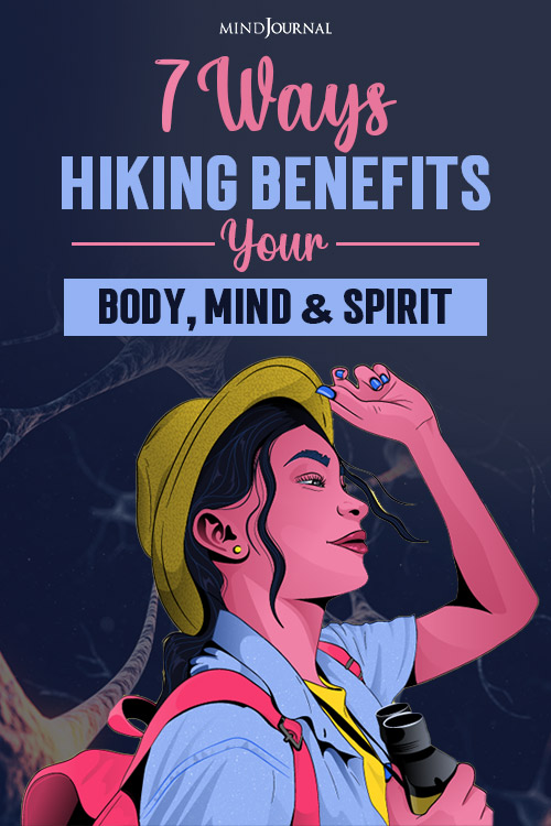 hiking benefits pin