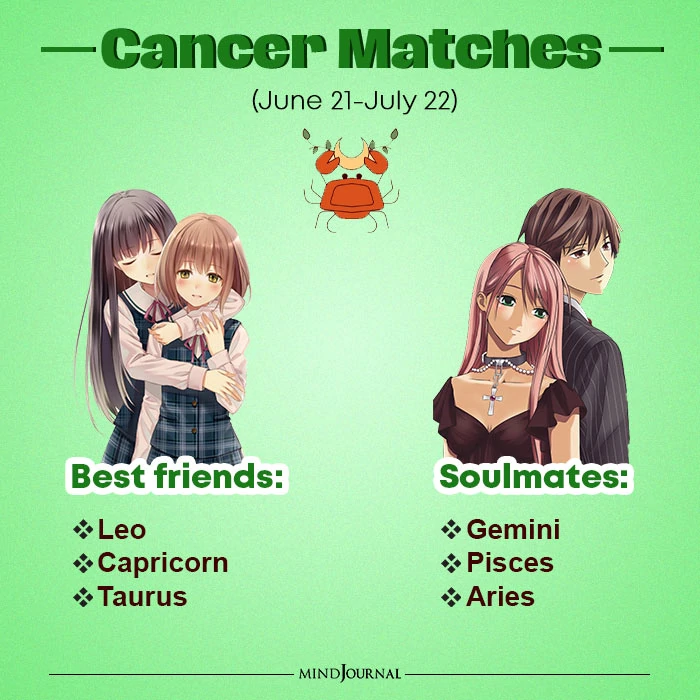 perfect zodiac match cancer