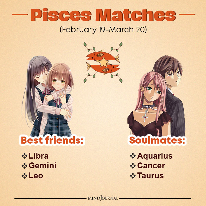 perfect zodiac match pisces