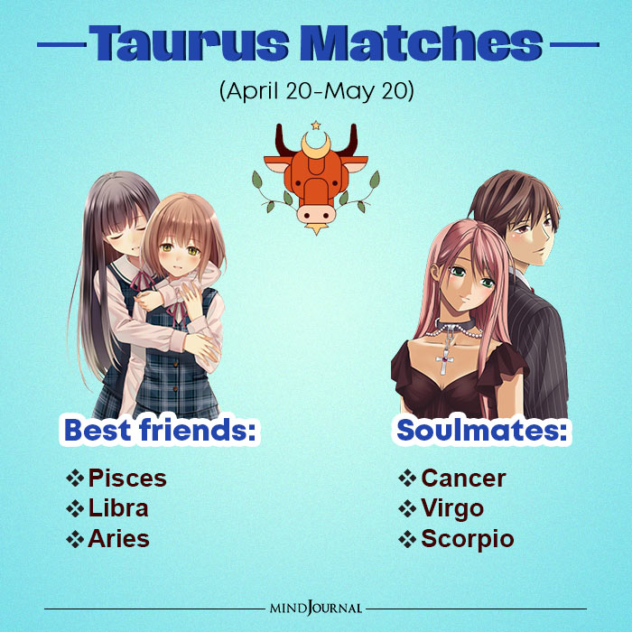 perfect zodiac match taurus