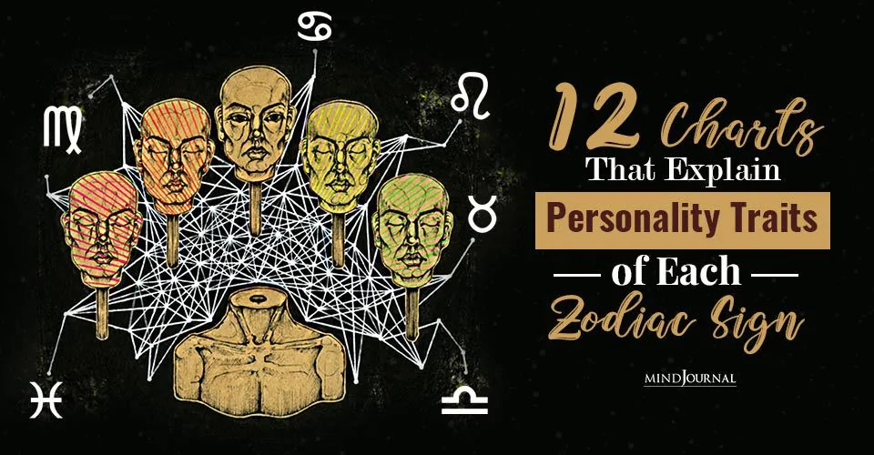 12 Charts That Explain Personality Traits of Each Zodiac Sign