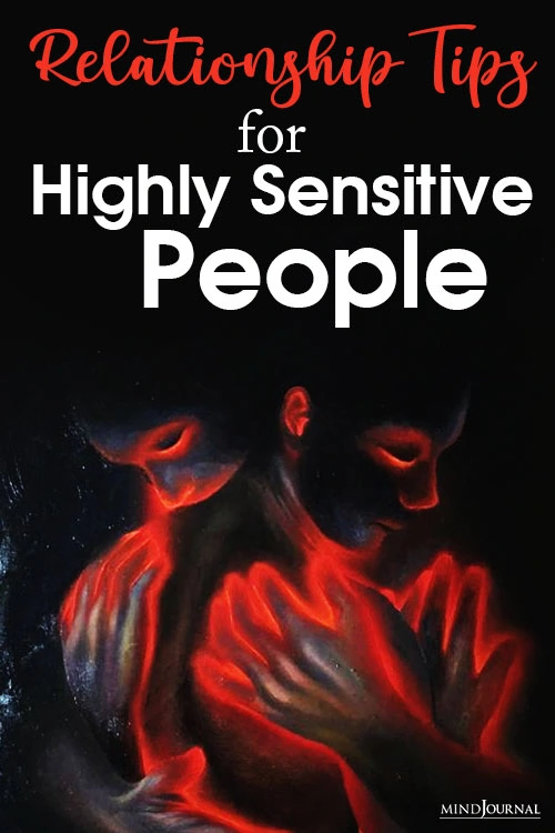 relationship tips for highly sensitive people pin