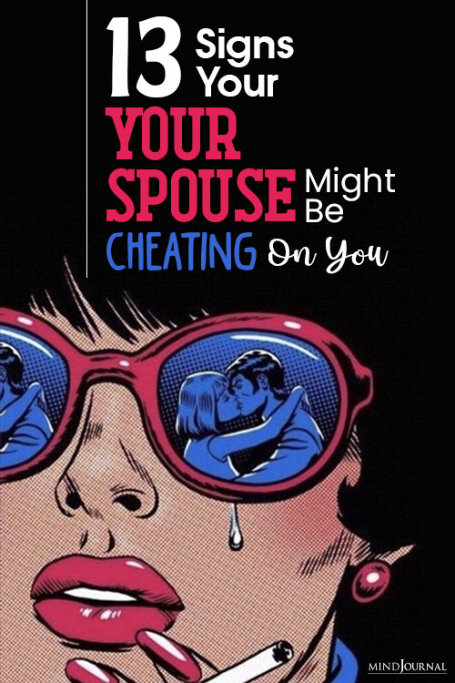 signs of a cheating spouse pin