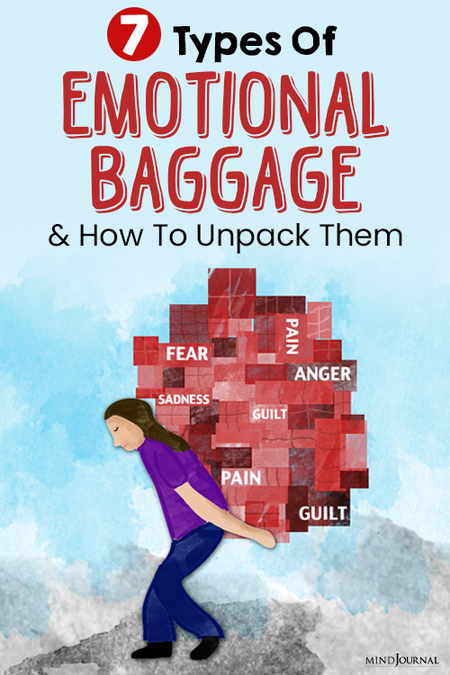 types of emotional baggage and how to unpack them pin
