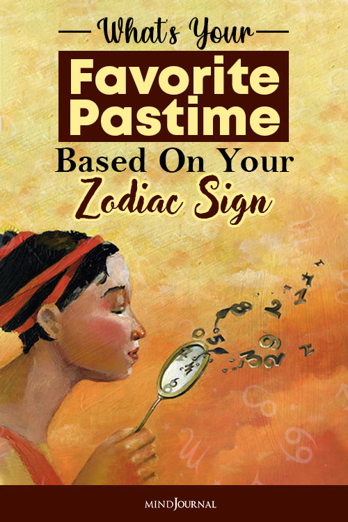 what is your favorite pastime based on your zodiac sign pin