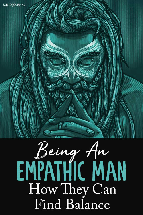 Being Empathic Man pin