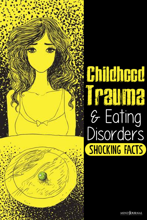 Childhood Trauma Eating Disorders pin