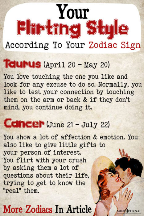 What Is Your Zodiac Flirting Style?