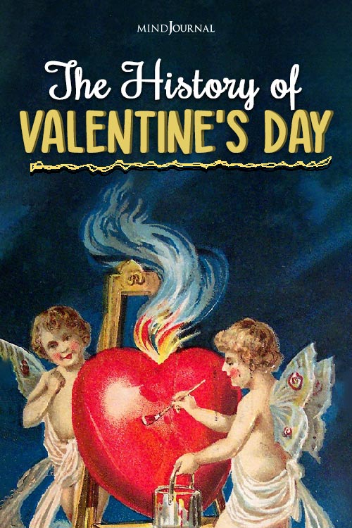 History Of Valentine Day pin