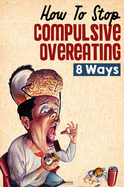How To Stop Compulsive Overeating pin