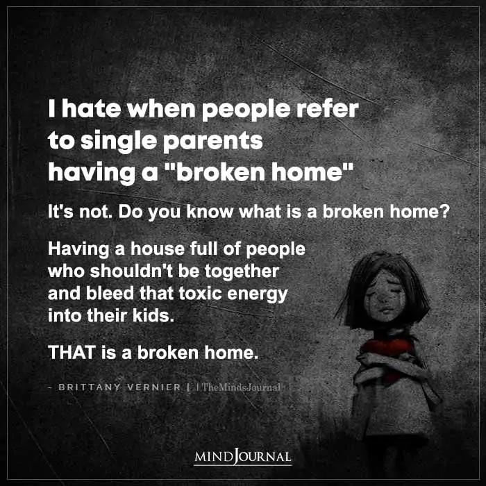 broken home quotes