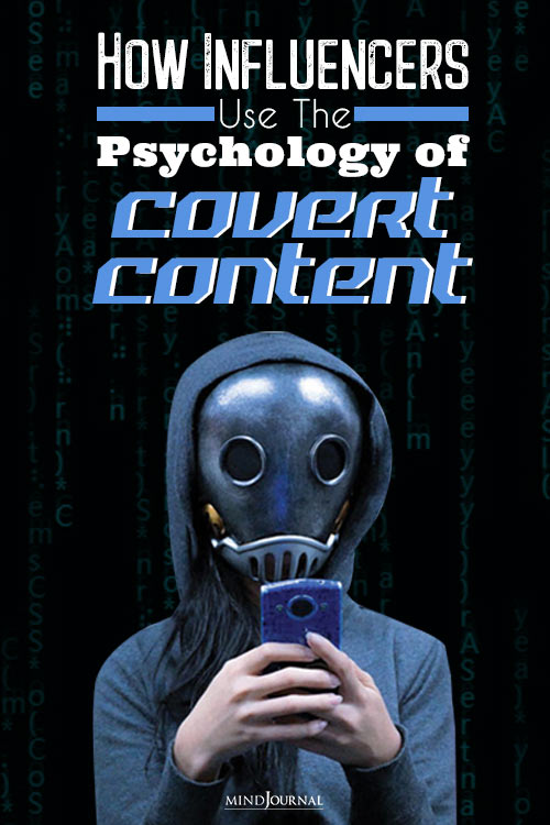 Influencers Psychology of Covert Content pin