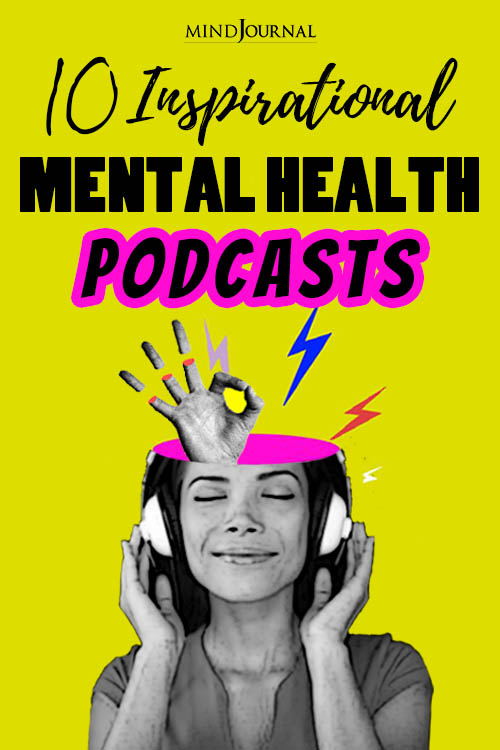 Mental Health Podcasts Not Miss pin