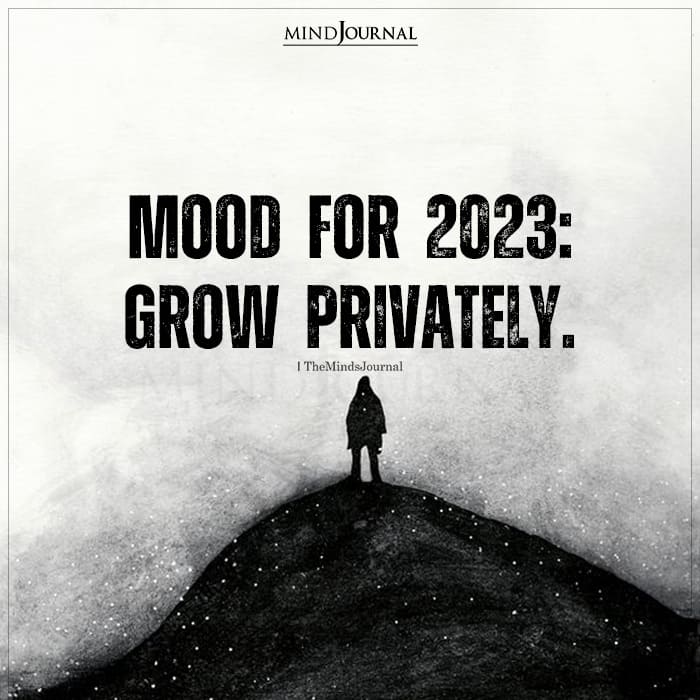 Mood For 2023 Grow Privately