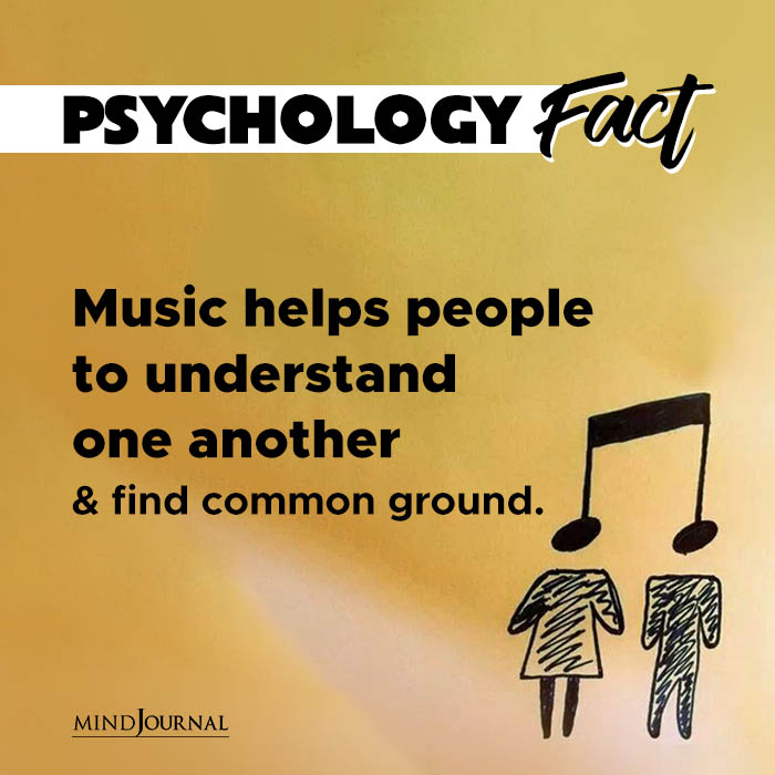 Music Helps People To Understand One Another