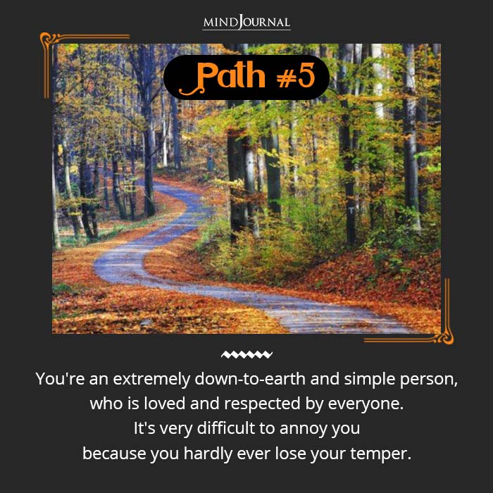 Path Reveals Your Personality path five