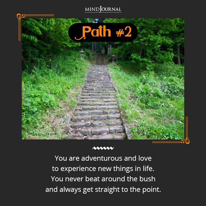 Path Reveals Your Personality path two