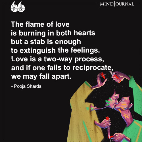 Pooja Sharda The flame of love