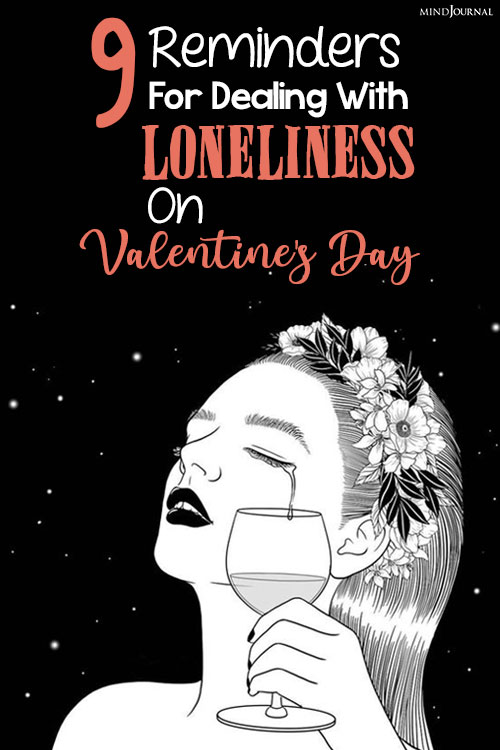 Reminders Dealing Loneliness Valentine Day pin