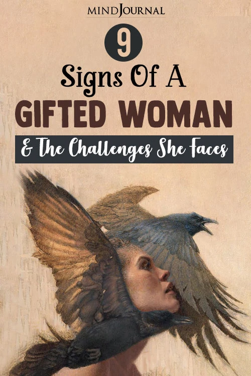 Signs Gifted Woman Challenges She Faces pin