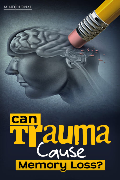 Trauma Cause Memory Loss pin